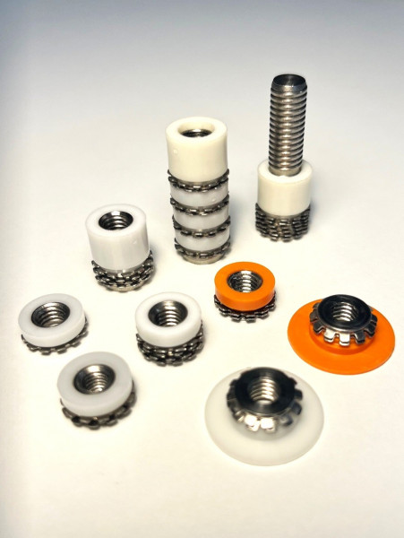 Anchoring system for facade panels Keep-Nut®